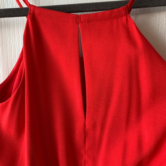 Gianni Bini Red Halter Maxi Dress - Picture 3 of 4